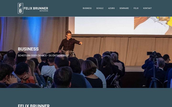 Screenshot of felixbrunner.de