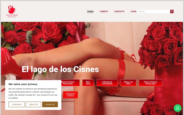 Screenshot of felixdiazcreaciones.com