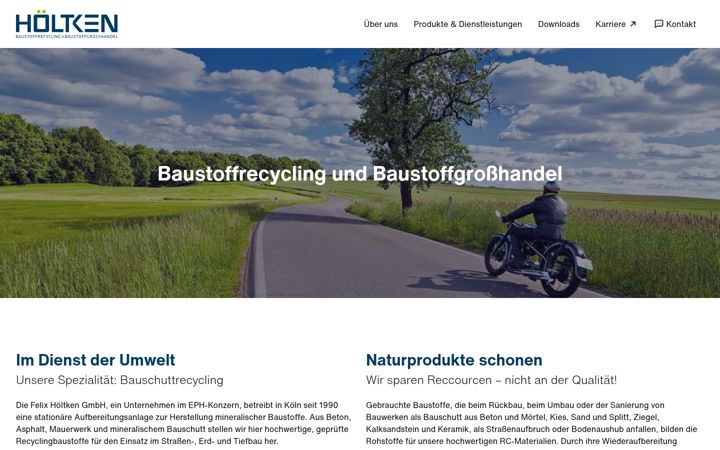 Ekrānuzņēmums no felixhoeltken.de