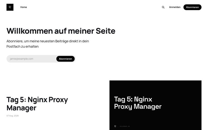 Screenshot of felixruby.de
