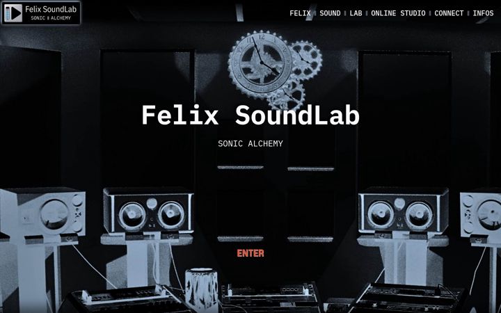 Screenshot of felixsoundlab.com