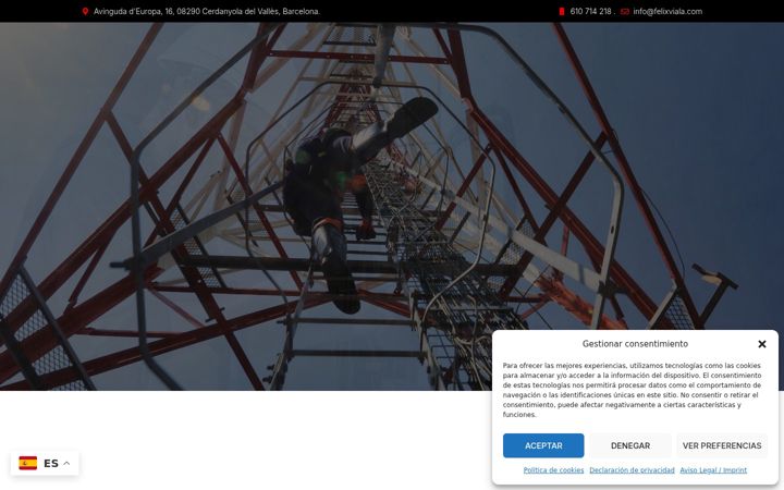 Screenshot of felixviala.com
