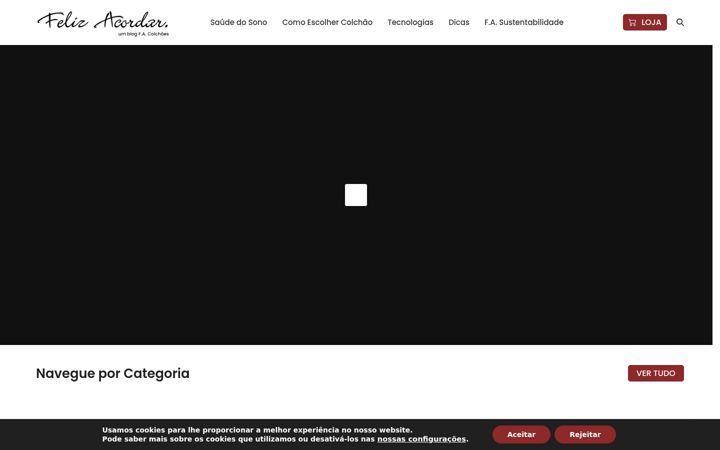 Snímek obrazovky felizacordar.com.br
