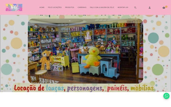 Screenshot of felizlocacoes.com.br