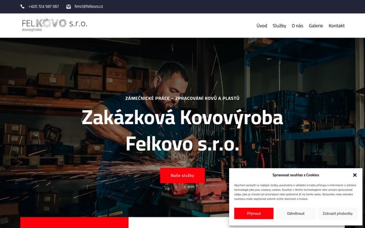 Screenshot of felkovo.cz