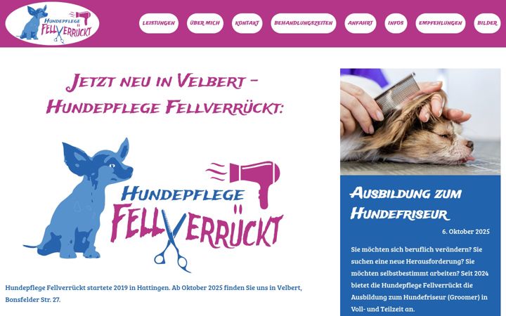 Екранна снимка на fell-verrueckt.de