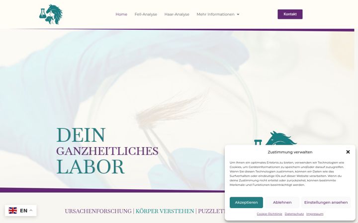 Screenshot of fellanalyse.com