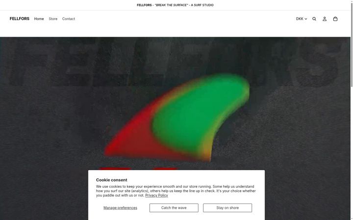 Screenshot of fellfors.com
