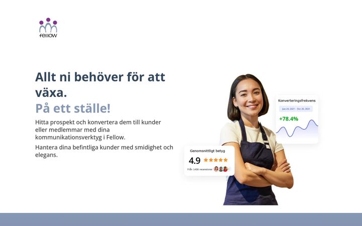 Screenshot of fellow.se
