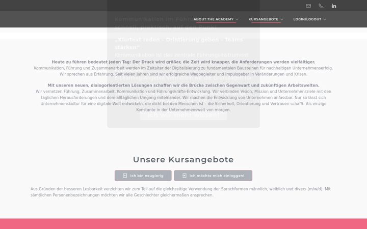Screenshot of fellows-academy.com