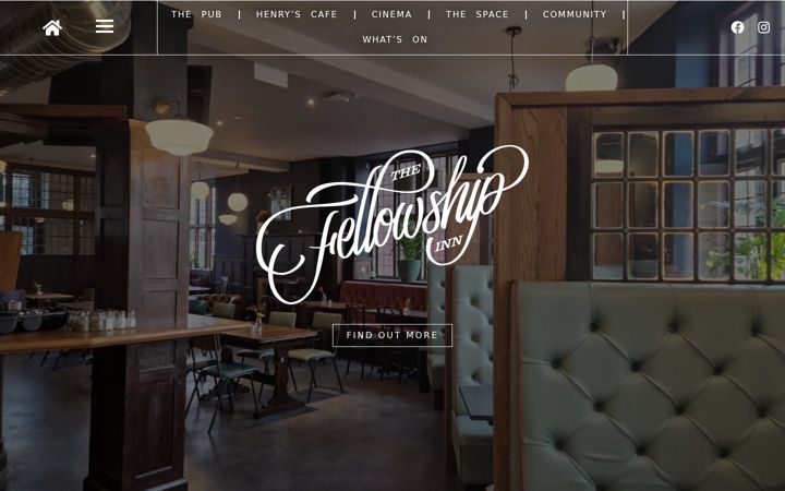 Screenshot ta' fellowshipinn.co.uk