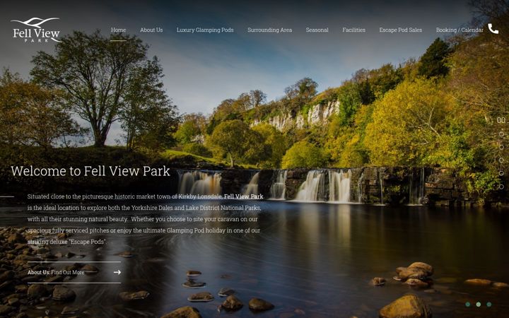 Screenshot of fellviewpark.co.uk