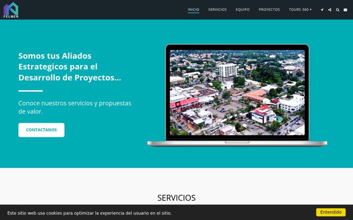 Screenshot of felmeninvest.com