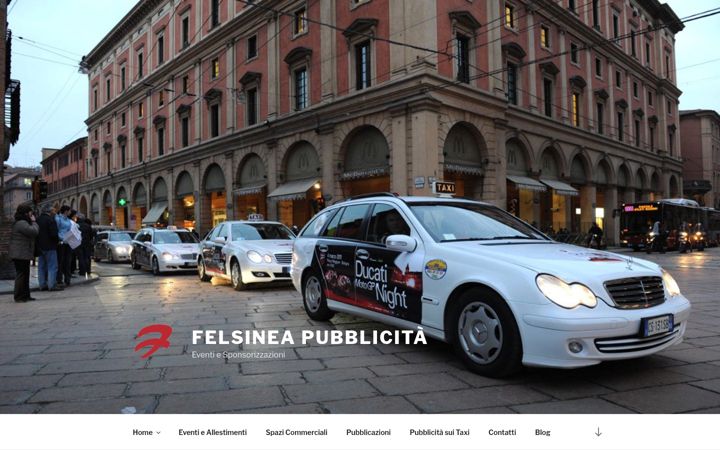 Kuvakaappaus sivustosta felsineapubblicita.it