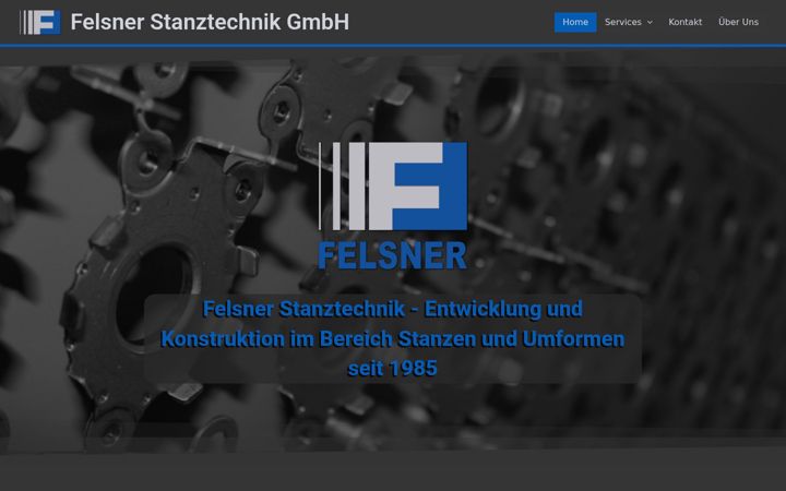Screenshot of felsner.at
