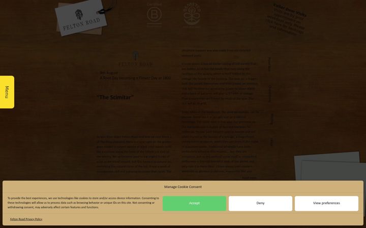 Screenshot of feltonroad.com