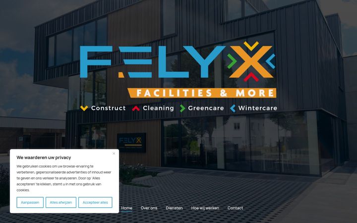 Screenshot of felyx.be