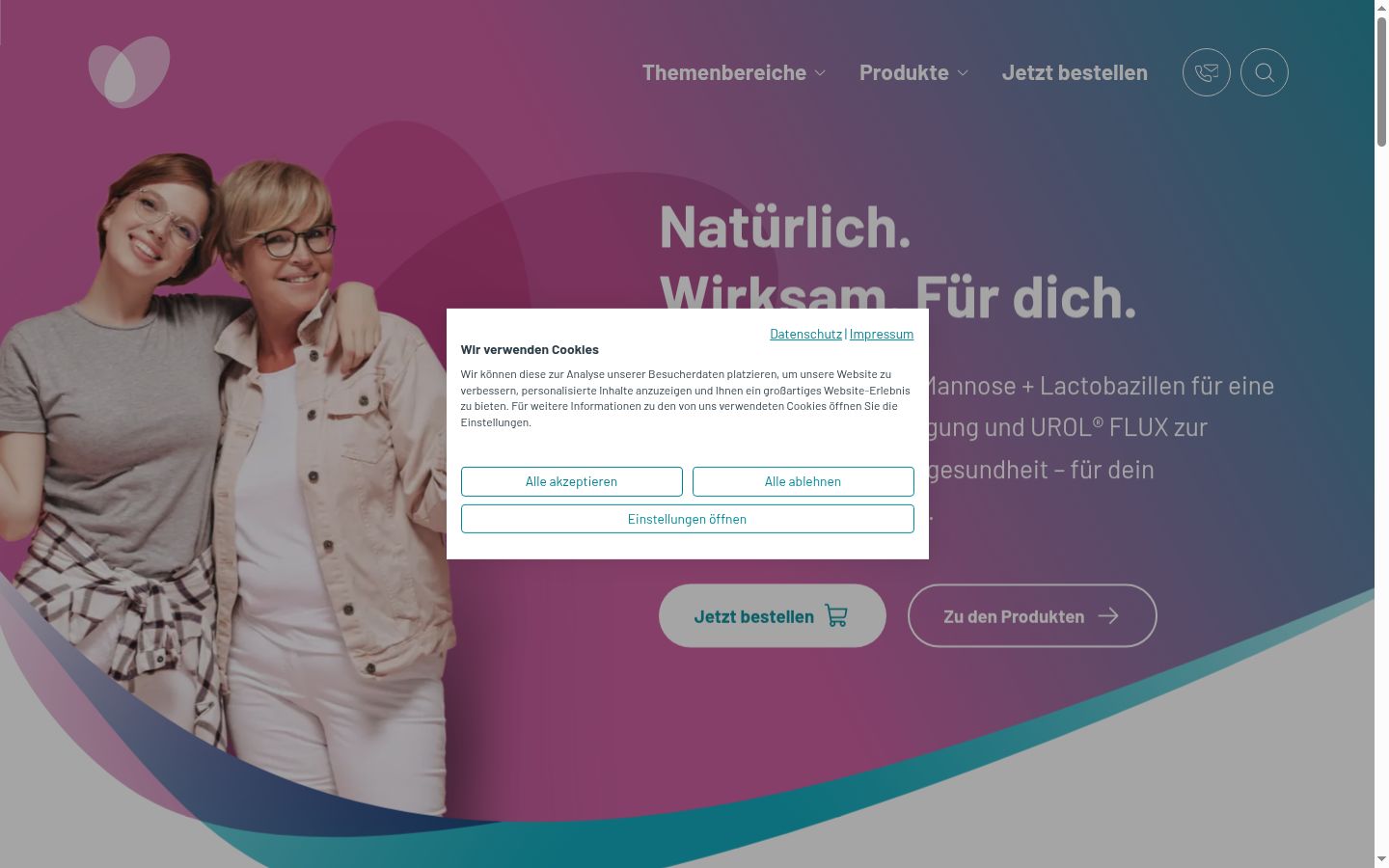 Sutikimo reklamjuostės, rodytos prieš bet kokią sąveiką, ekrano kopija
