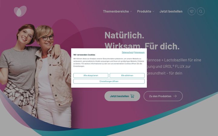 Screenshot of femalac.de
