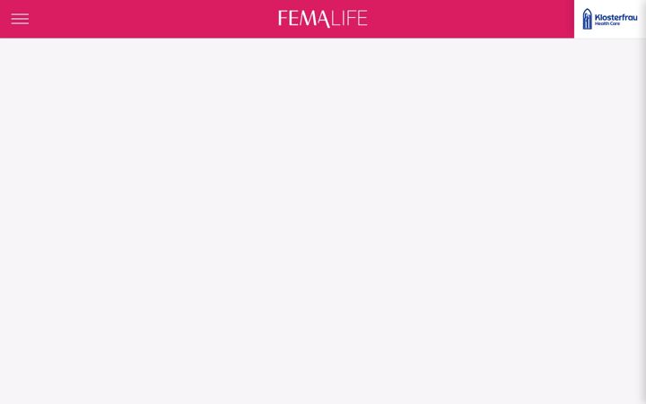 Screenshot of femalife.de