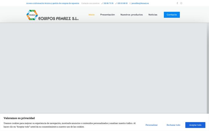 Screenshot of femazz.es