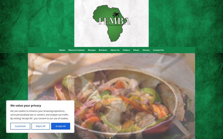 Screenshot of femba.co.uk