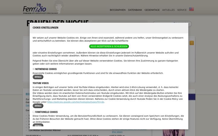 Zrzut ekranu fembio.org