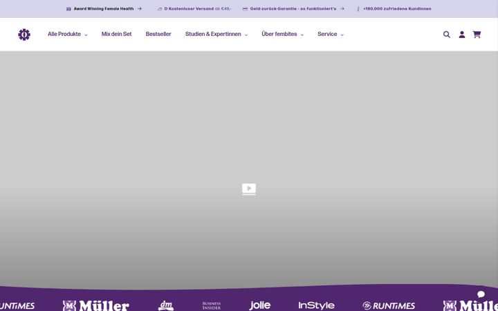Screenshot of fembites.com