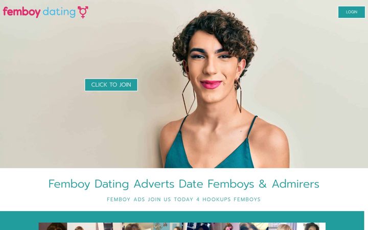 Capture d'écran de femboydating.co.uk
