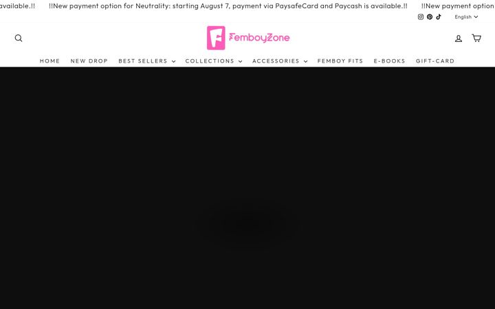 Screenshot of femboyszone.com