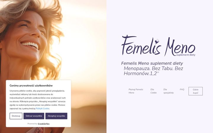 Screenshot of femelismeno.com
