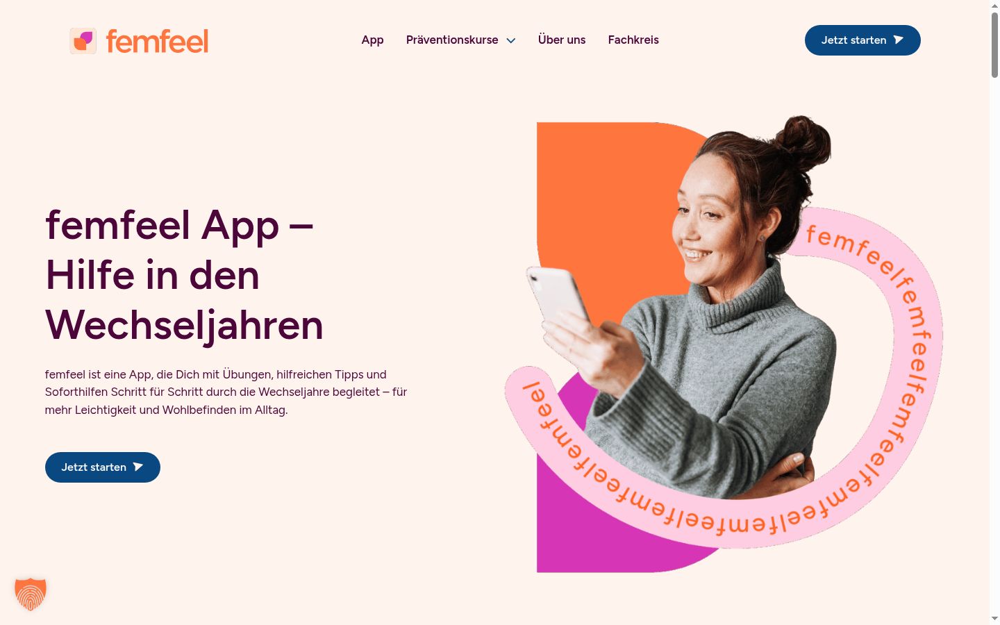 Screenshot des Einwilligungsbanners vor jeglicher Interaktion