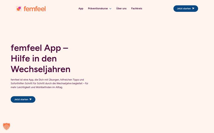 Screenshot van femfeel.de