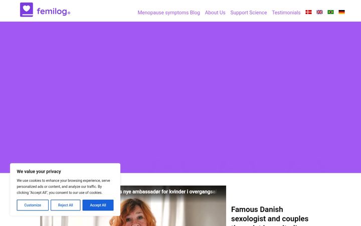 Képernyőkép: femilog.de
