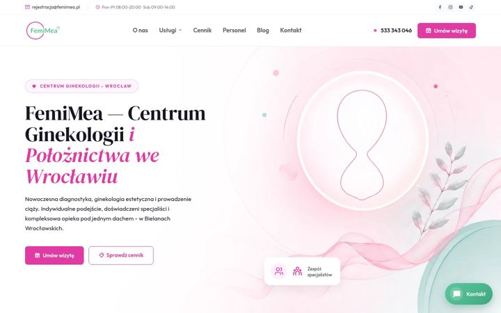 Screenshot of femimea.pl