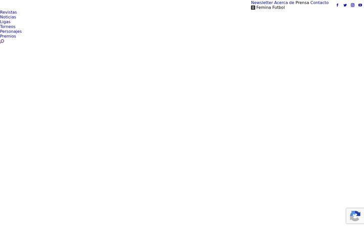 Screenshot of feminafutbol.com