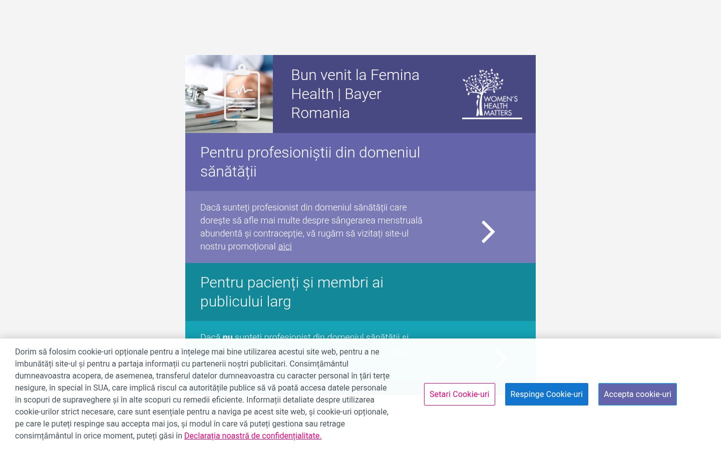 Screenshot tal-banner tal-kunsens muri qabel kwalunkwe interazzjoni