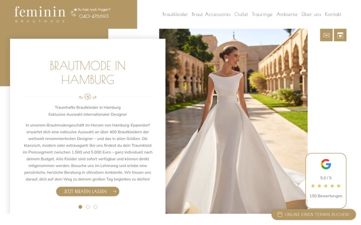 Screenshot of feminin-hamburg.de
