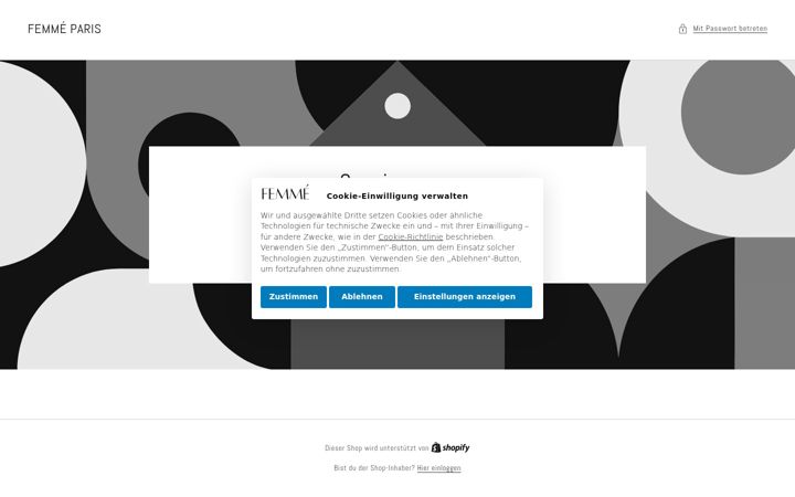 Screenshot of femme-paris.de
