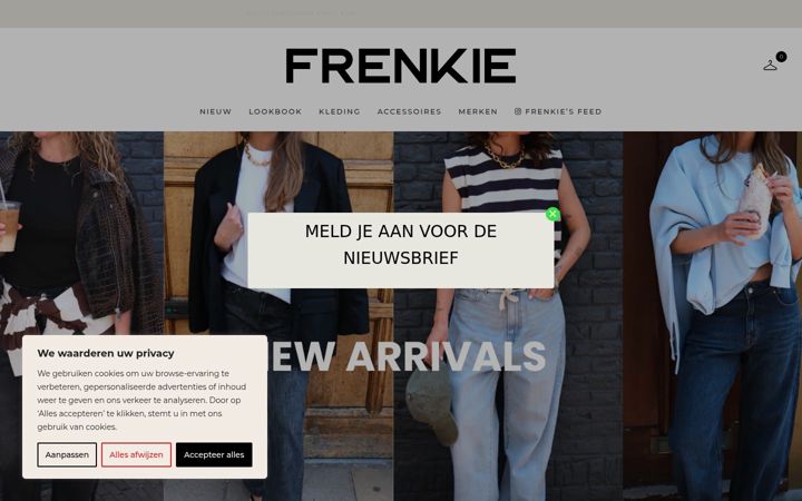Screenshot of femmefrenkie.com