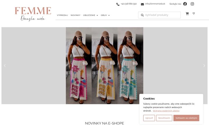 Snimka zaslona za femmemoda.sk