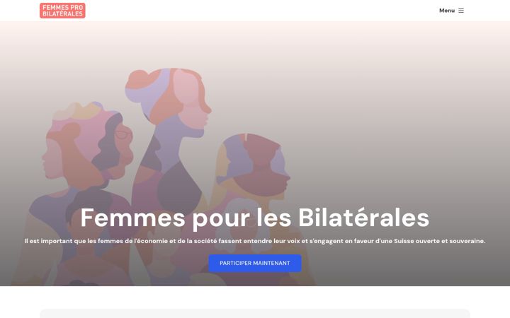 Screenshot of femmes-bilaterales.ch