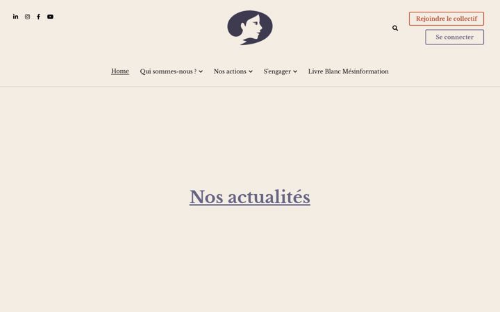 Screenshot of femmesdesante.fr