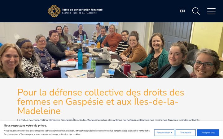 Екранна снимка на femmesgim.qc.ca