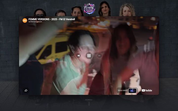 Screenshot of femmeversions.com