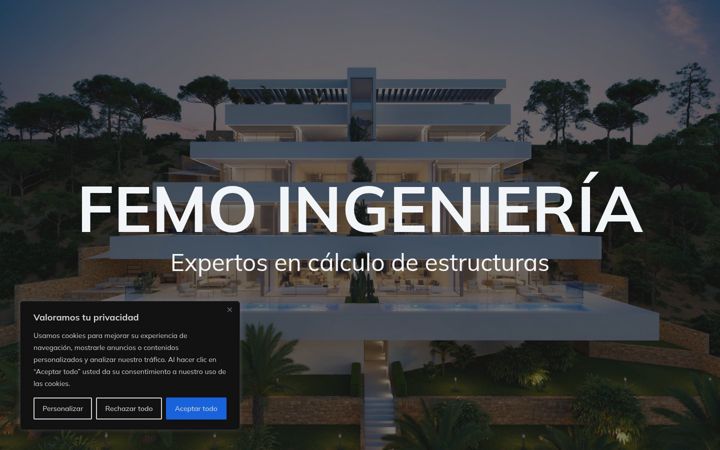 Screenshot of femoingenieria.com