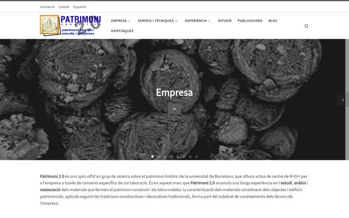 Screenshot of fempatrimoni.cat