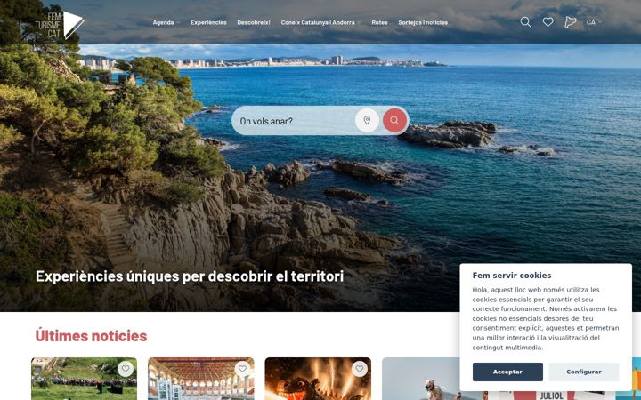 Screenshot of femturisme.cat