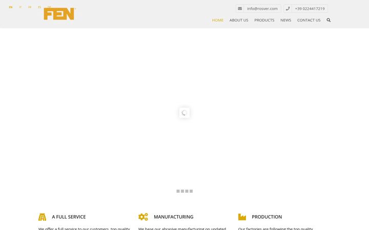 Screenshot di fenabrasivi.it