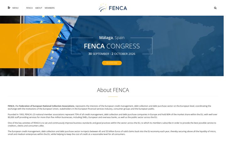 Screenshot of fenca.org